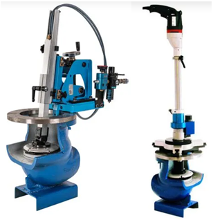 Portable grinding & lapping machines